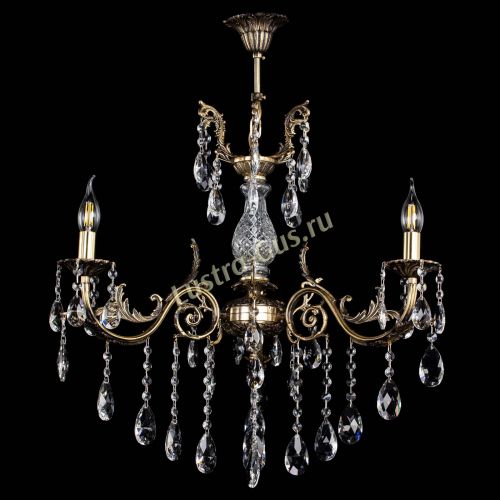 Люстра бронзовая Кассандра Алфея №3/2 журавлик в Ростове-на-Дону Гусь Хрустальный