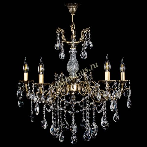Люстра бронзовая Кассандра Алфея №5/1 баден в Ростове-на-Дону Гусь Хрустальный