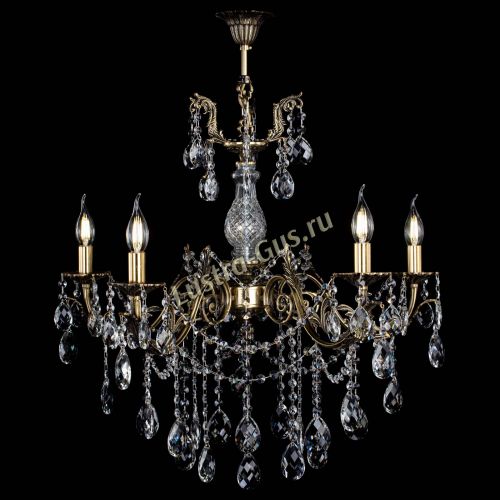 Люстра бронзовая Кассандра Алфея №5/1 баден в Ростове-на-Дону Гусь Хрустальный