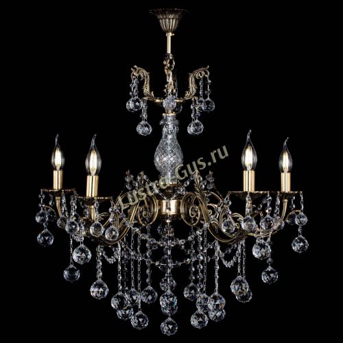 Люстра бронзовая Кассандра Алфея №5/1 шар в Ростове-на-Дону Гусь Хрустальный