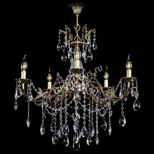 Люстра бронзовая Кассандра Алфея №5/1 журавлик в Ростове-на-Дону Гусь Хрустальный