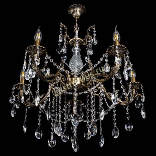 Люстра бронзовая Кассандра Алфея №5/1 журавлик в Ростове-на-Дону Гусь Хрустальный