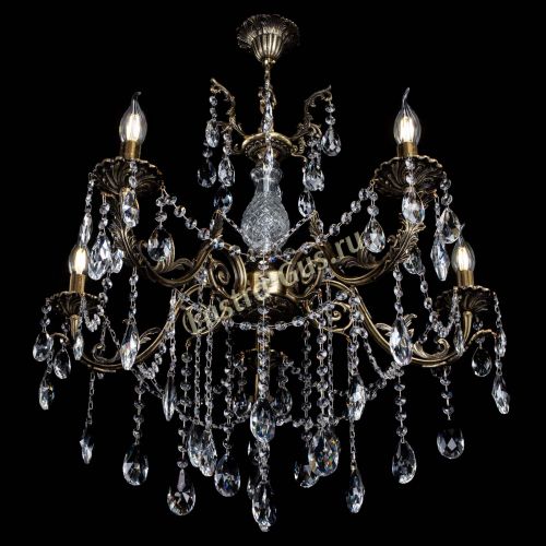 Люстра бронзовая Кассандра Алфея №5/1 журавлик в Ростове-на-Дону Гусь Хрустальный