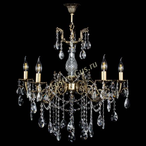 Люстра бронзовая Кассандра Алфея №5/1 звездочка в Ростове-на-Дону Гусь Хрустальный