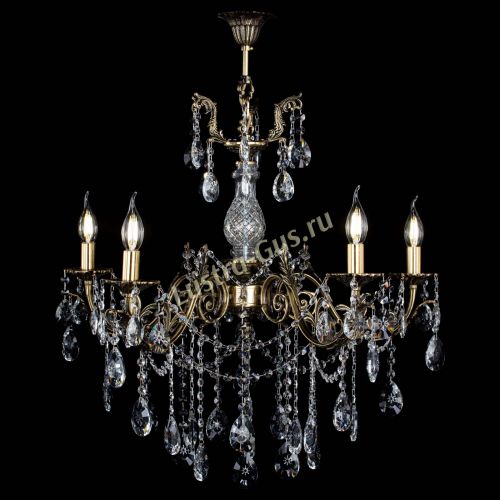 Люстра бронзовая Кассандра Алфея №5/1 звездочка в Ростове-на-Дону Гусь Хрустальный