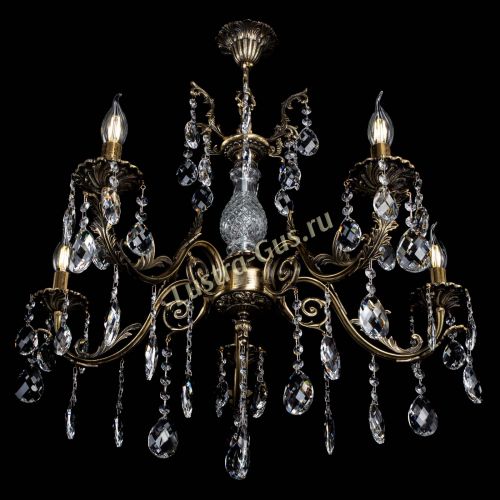 Люстра бронзовая Кассандра Алфея №5/2 баден в Ростове-на-Дону Гусь Хрустальный
