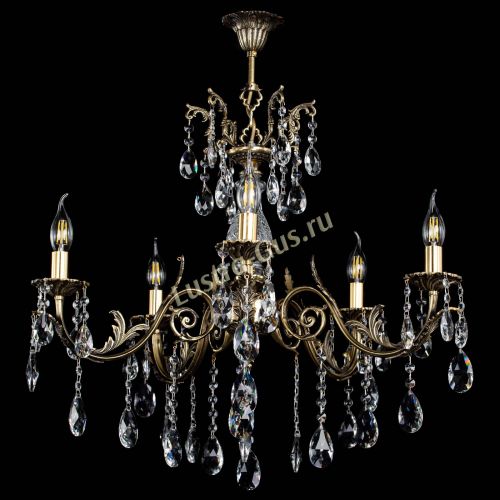 Люстра бронзовая Кассандра Алфея №5/2 журавлик в Ростове-на-Дону Гусь Хрустальный