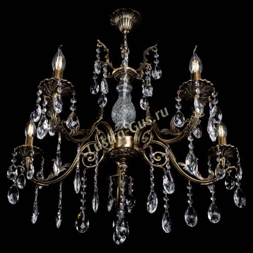 Люстра бронзовая Кассандра Алфея №5/2 журавлик в Ростове-на-Дону Гусь Хрустальный