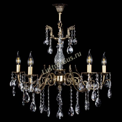 Люстра бронзовая Кассандра Алфея №5/2 звездочка в Ростове-на-Дону Гусь Хрустальный