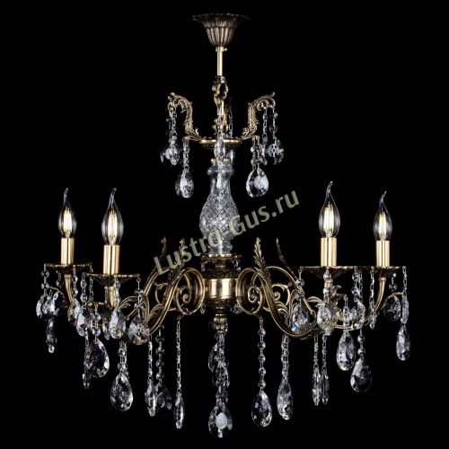 Люстра бронзовая Кассандра Алфея №5/2 звездочка в Ростове-на-Дону Гусь Хрустальный