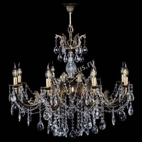 Люстра бронзовая Кассандра Алфея №8/1 баден в Ростове-на-Дону Гусь Хрустальный