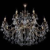 Люстра бронзовая Кассандра Алфея №8/1 шар в Ростове-на-Дону