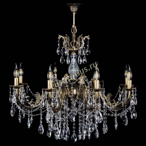 Люстра бронзовая Кассандра Алфея №8/1 журавлик в Ростове-на-Дону Гусь Хрустальный