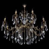 Люстра бронзовая Кассандра Алфея №8/2 звездочка в Ростове-на-Дону