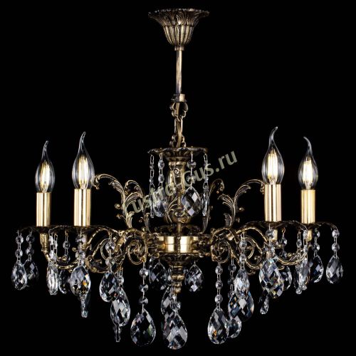 Люстра бронзовая Муза №5/2 баден в Ростове-на-Дону Гусь Хрустальный