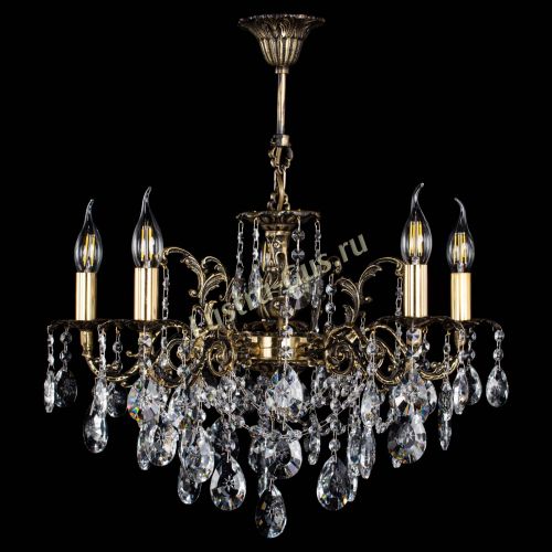 Люстра бронзовая Муза №5 звездочка в Ростове-на-Дону Гусь Хрустальный