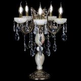 Настольная лампа Антик №5 с камнем в Ростове-на-Дону