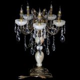 Настольная лампа Антик №5 с камнем в Ростове-на-Дону