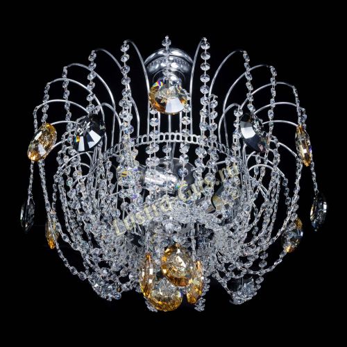 Люстра Агата №3 Звездочки в Ростове-на-Дону Гусь Хрустальный