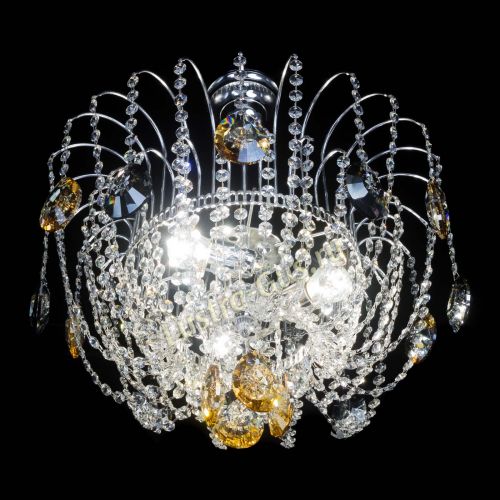 Люстра Агата №3 Звездочки в Ростове-на-Дону Гусь Хрустальный