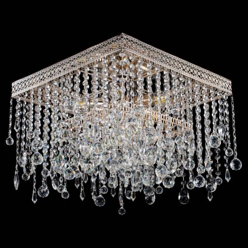 Люстра Квадрат Венеция капель №5 в Ростове-на-Дону Гусь Хрустальный