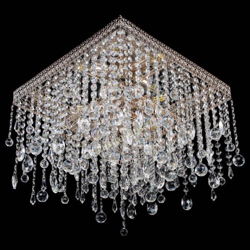 Люстра Квадрат Венеция капель №5 в Ростове-на-Дону Гусь Хрустальный